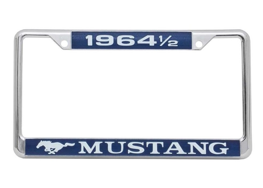 1964 1/2 Mustang Year Dated License plate Frames